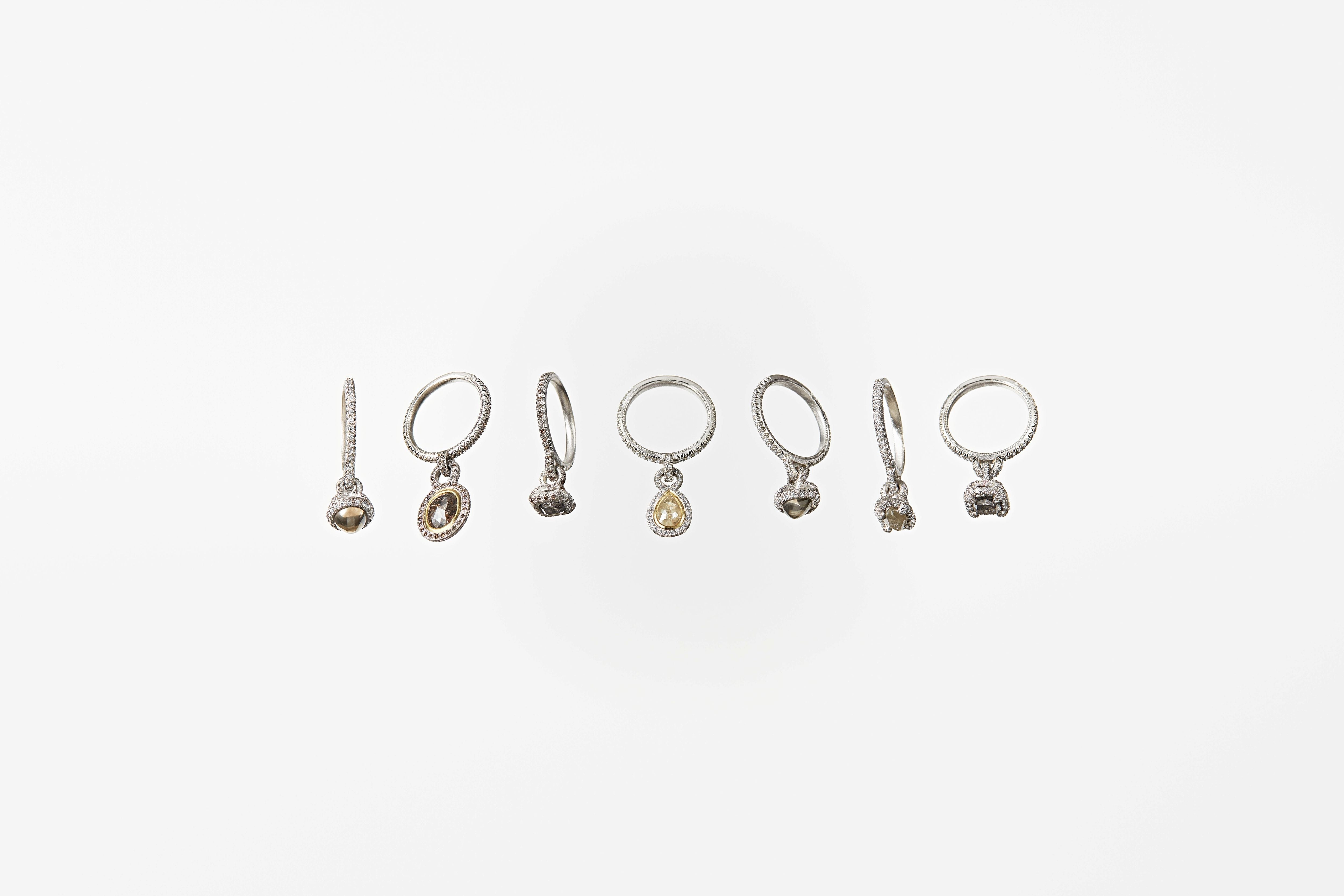 One off Dancing Solitaire Ring & Necklace Collection