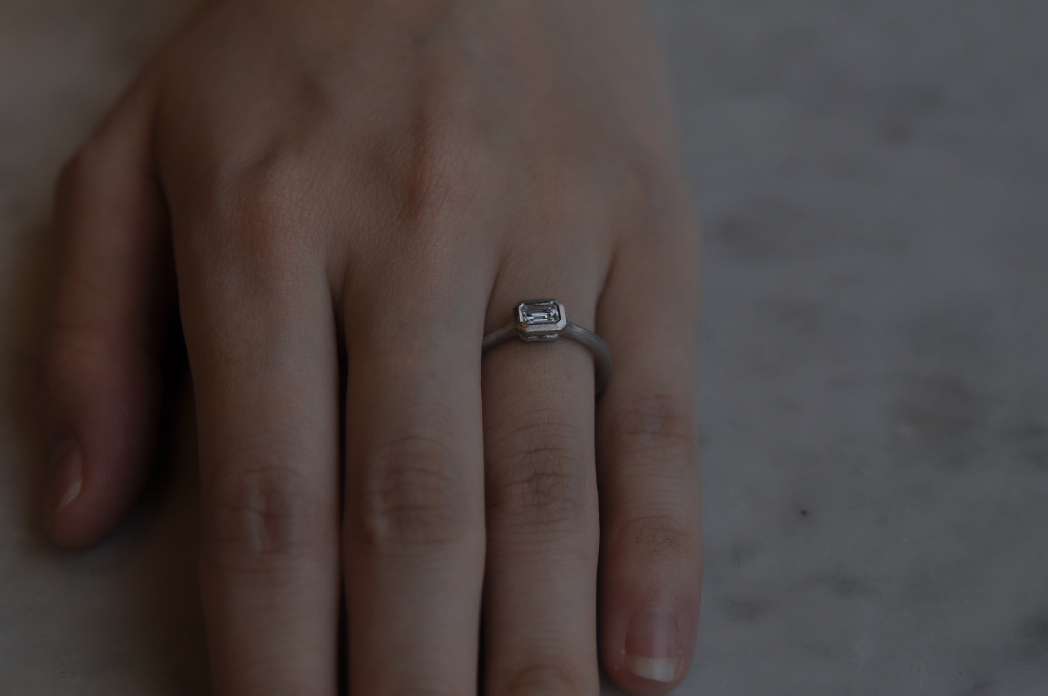 engagement ring -customer interview-