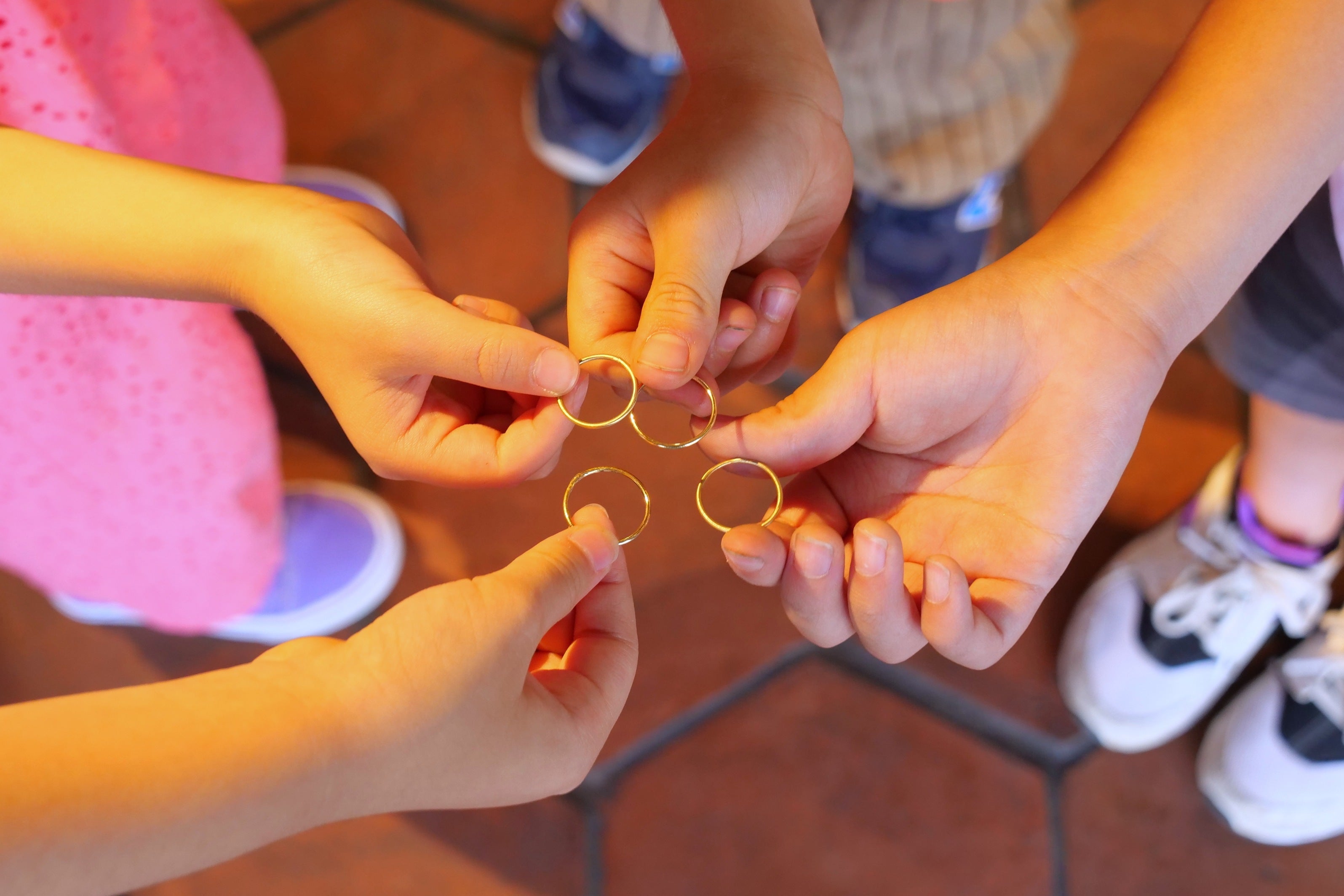 2024 Kids workshop 「きんのゆびわをつくってみよう」