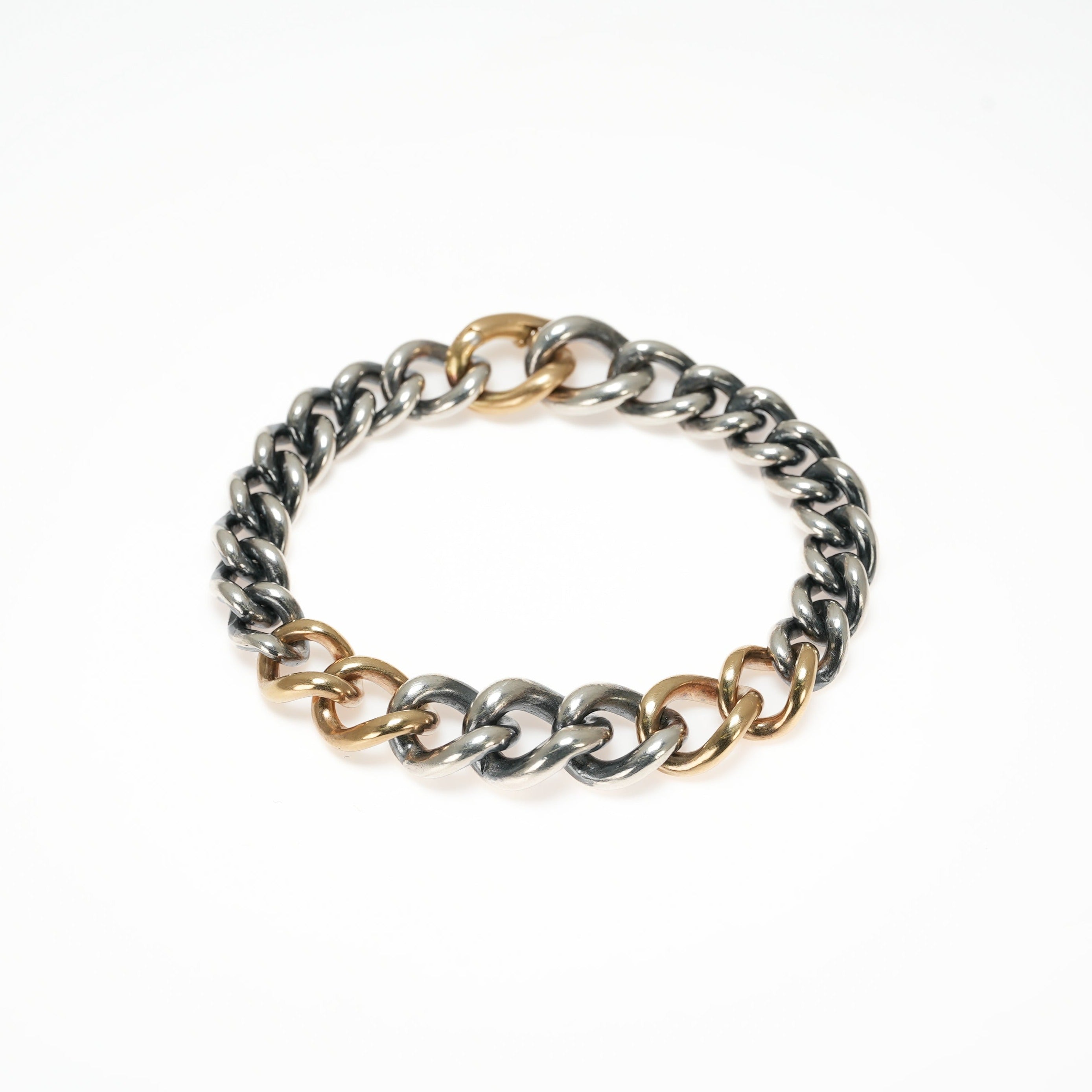 hum ハム HUMETE GRADATION CHAIN BRACELET [et-BR131m-ND] ブレスレット シルバー チェーン