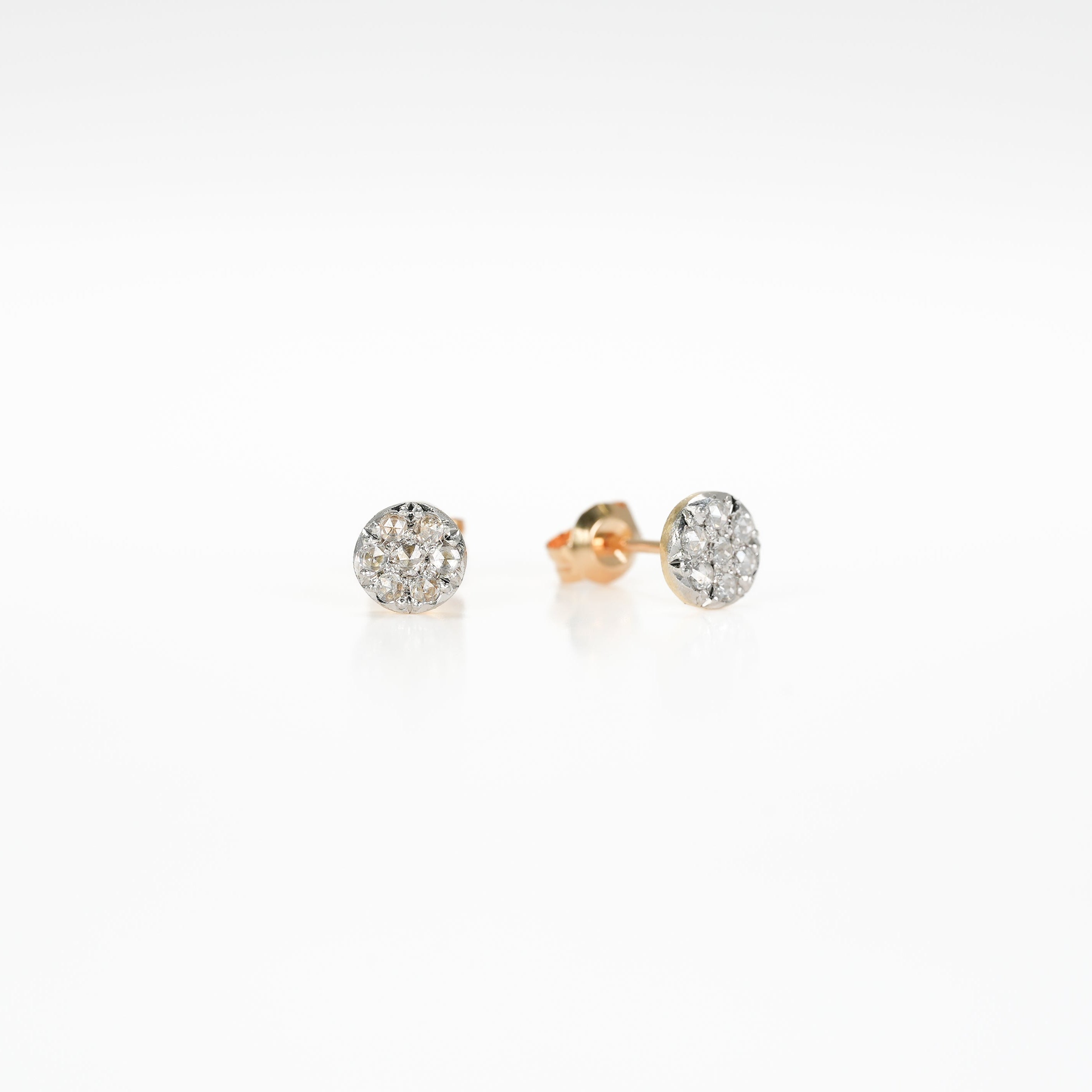 【hum】ピアス【ホワイトダイアモンド】 ホワイトゴールド、ダイヤモンド ピアス - Damiani BELLE ÉPOQUE