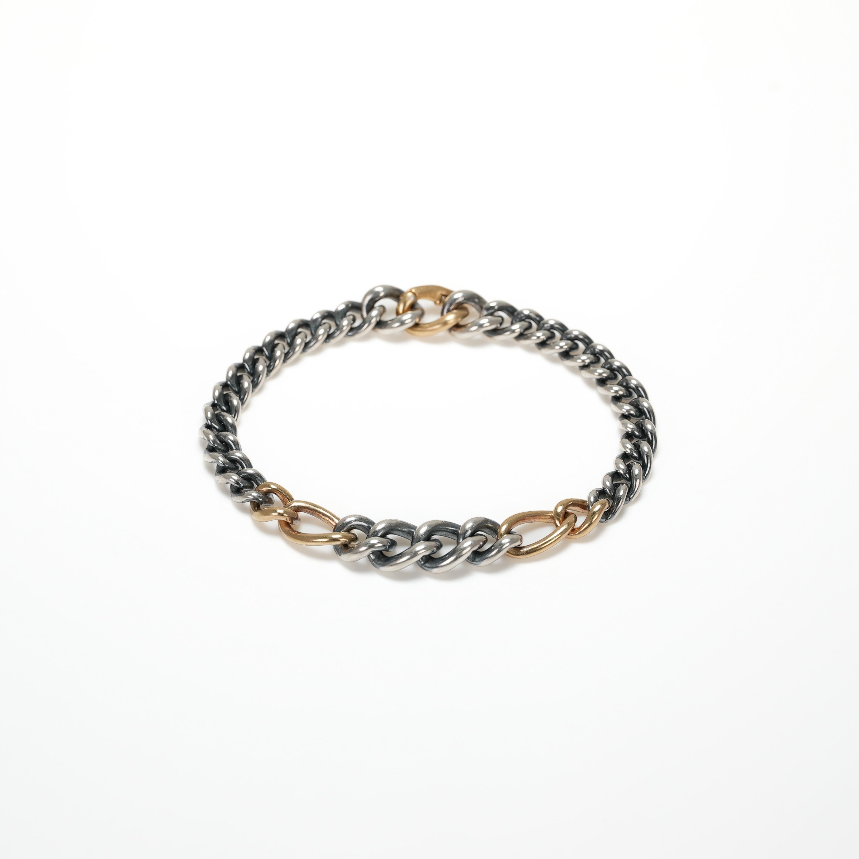 hum ハム HUMETE GRADATION CHAIN BRACELET [et-BR130s-ND] ブレスレット シルバー チェーン