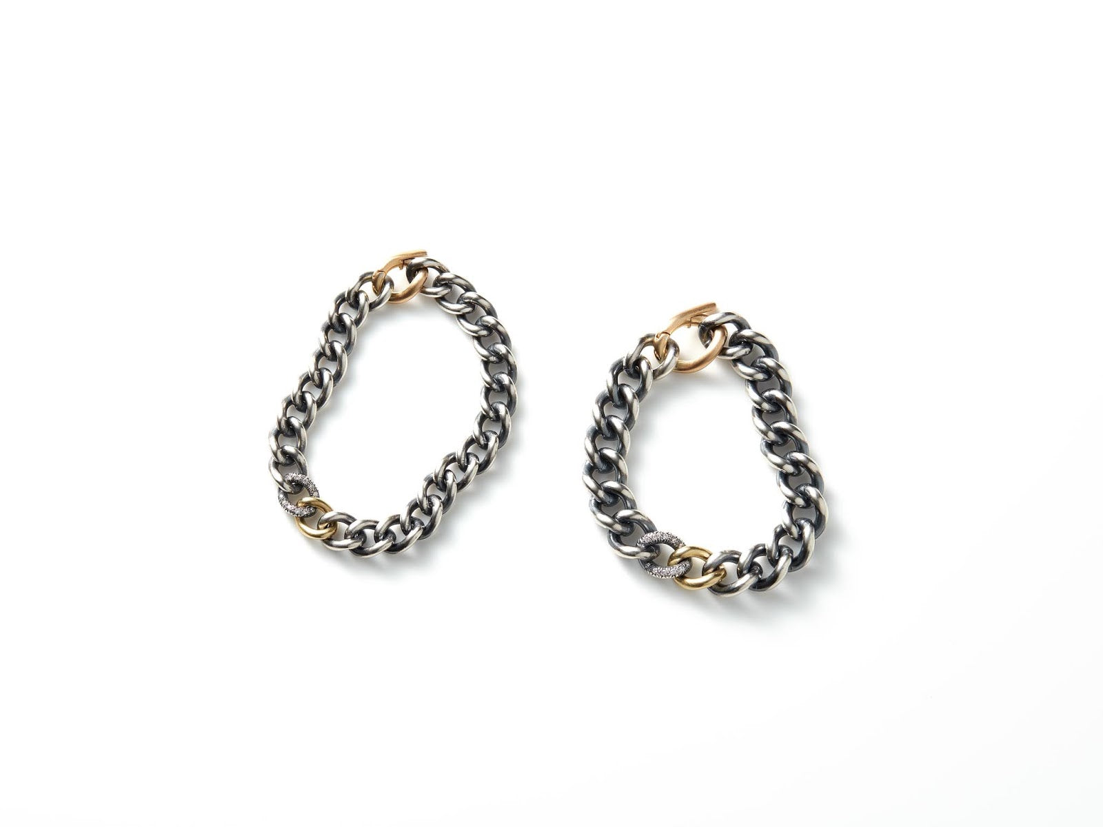 HUMETE CHAIN BRACELET 着け比べ
