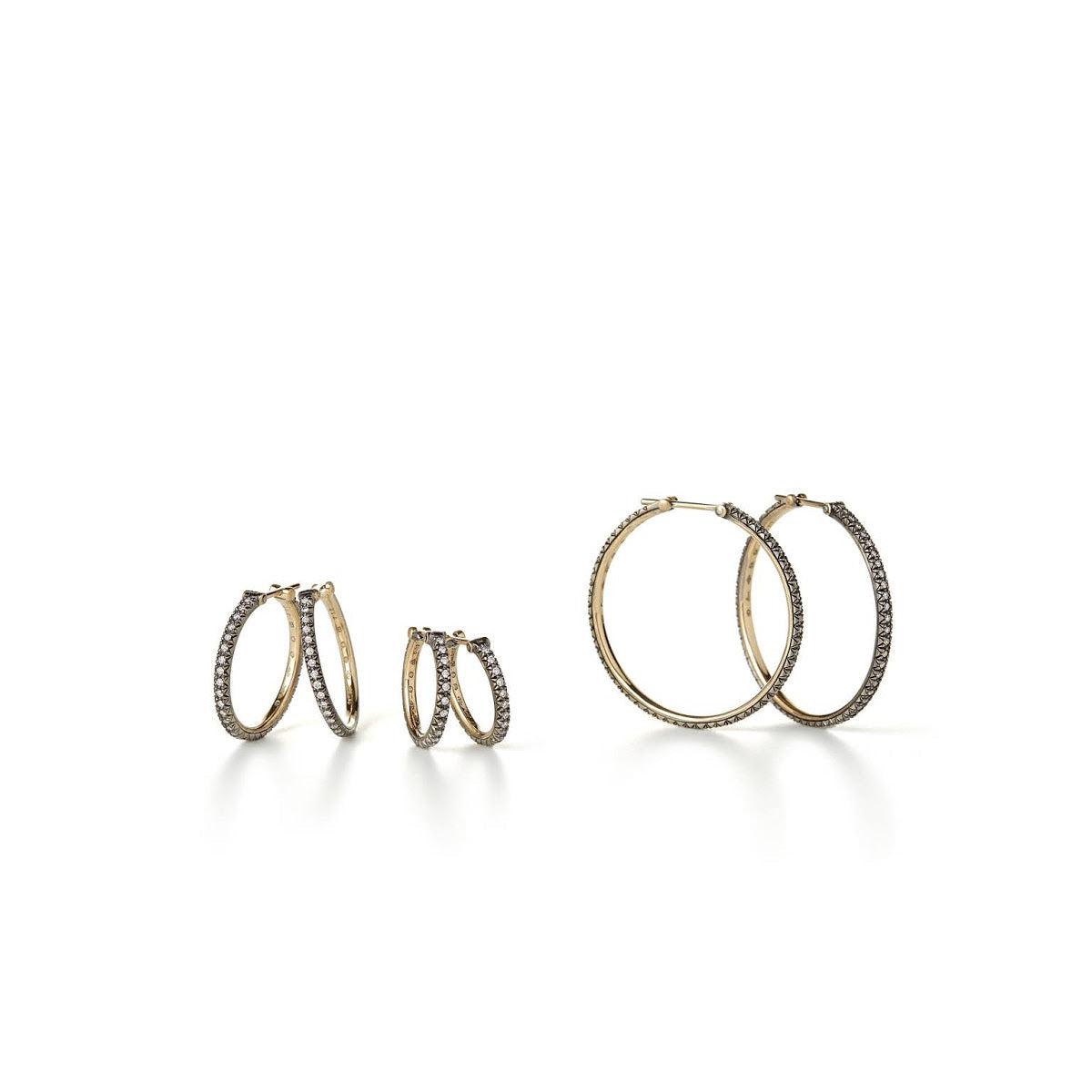 hum ピアス 両耳用 ゴールド ダイヤ ニセット ete Combination Collection