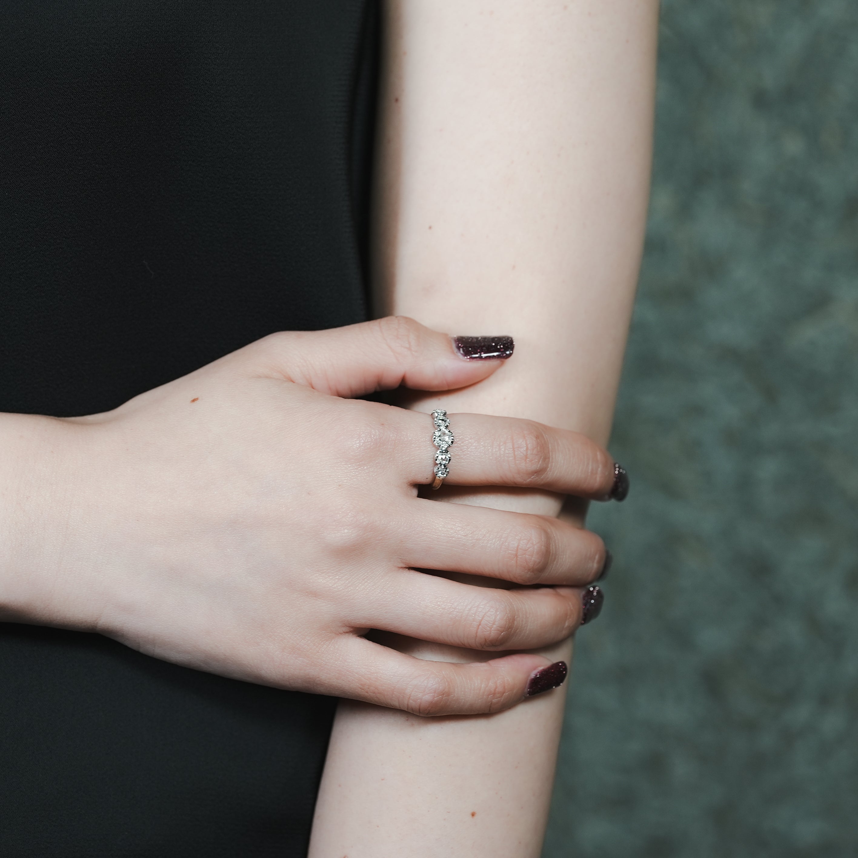 hum ハム ROSECUT DIAMOND RING [rc-R120M] リング ローズカット