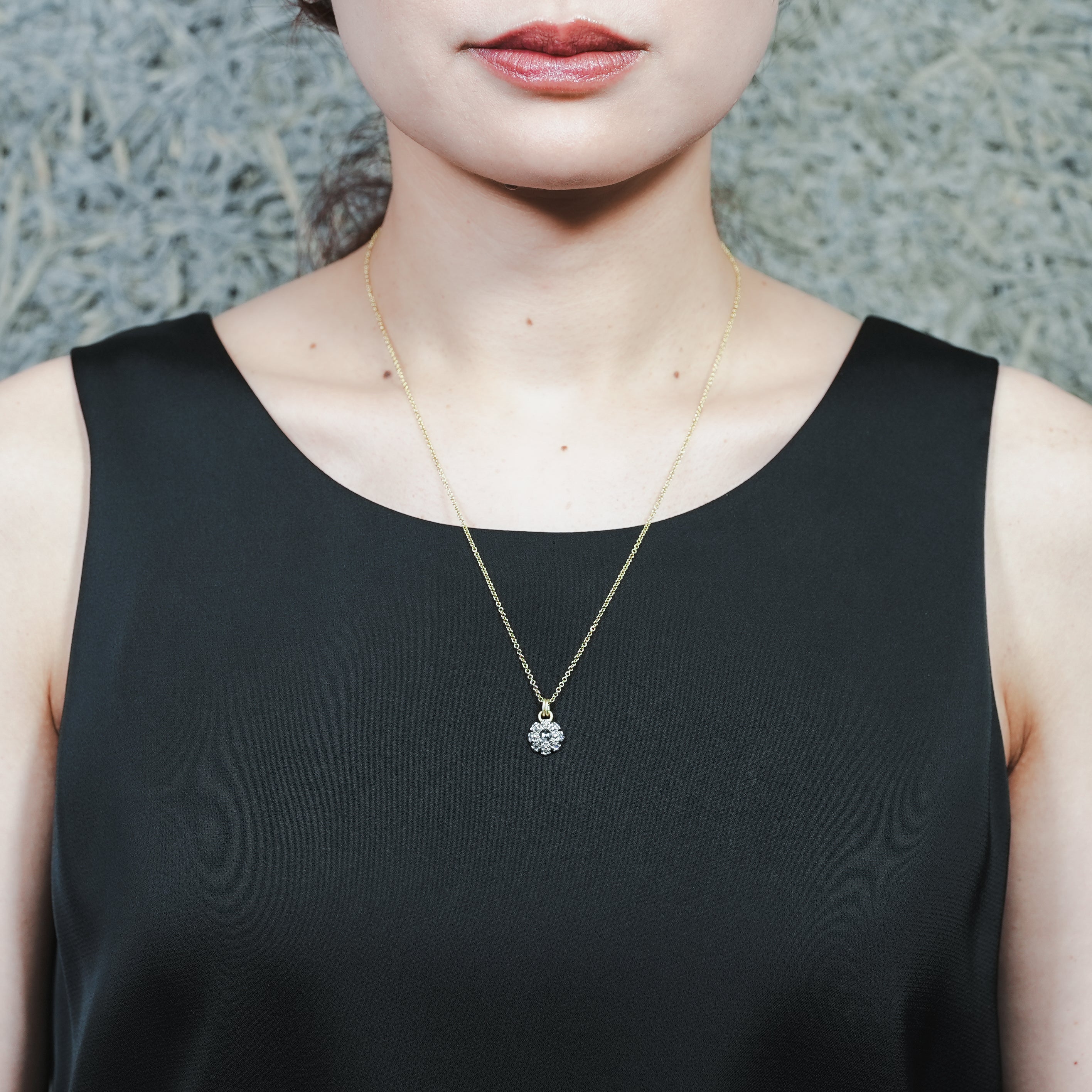 hum ハム ROSECUT DIAMOND NECKLACE [rc-N117] ネックレス ローズ