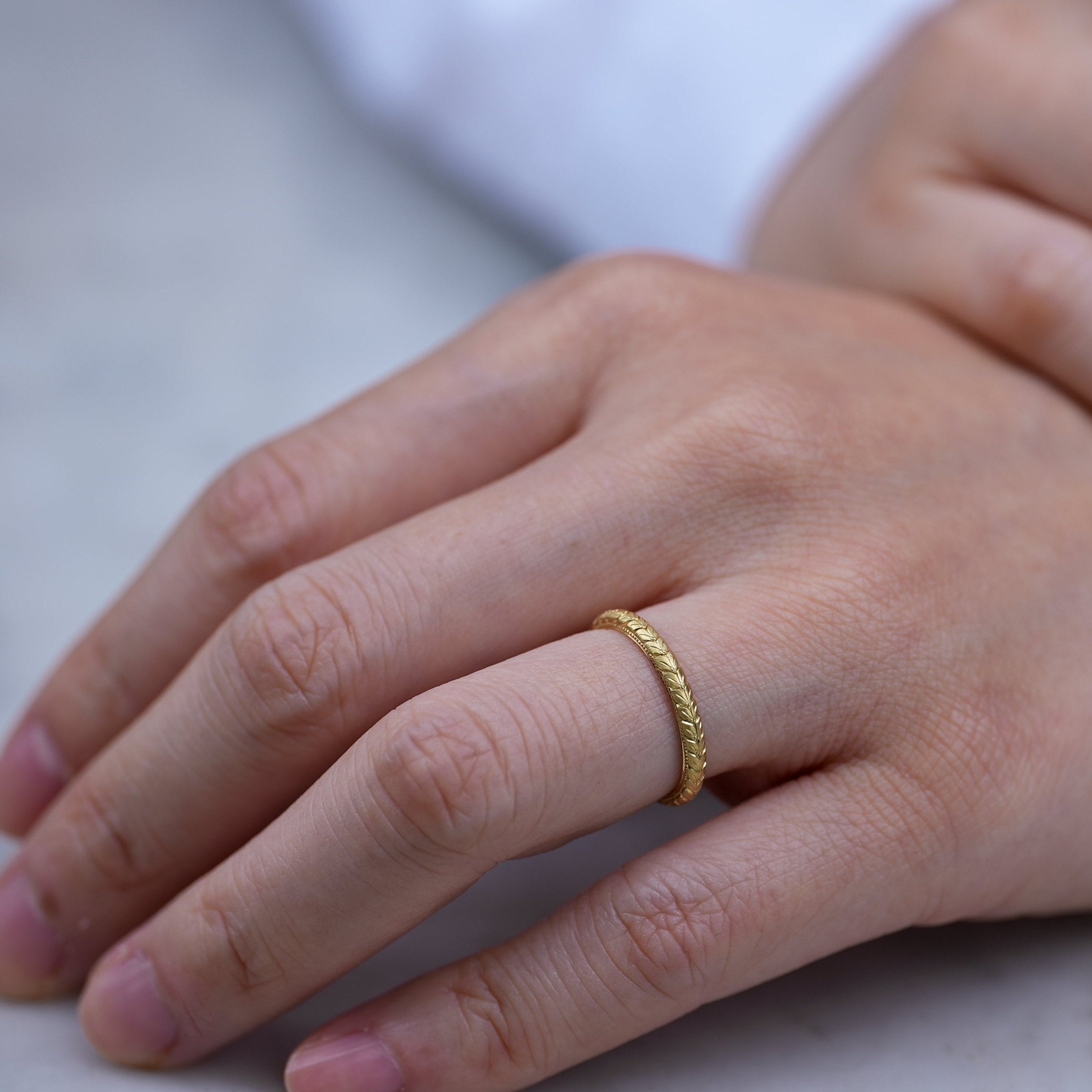 the great frog Wreath Ring リースリング hum ハム CARVING RING [M