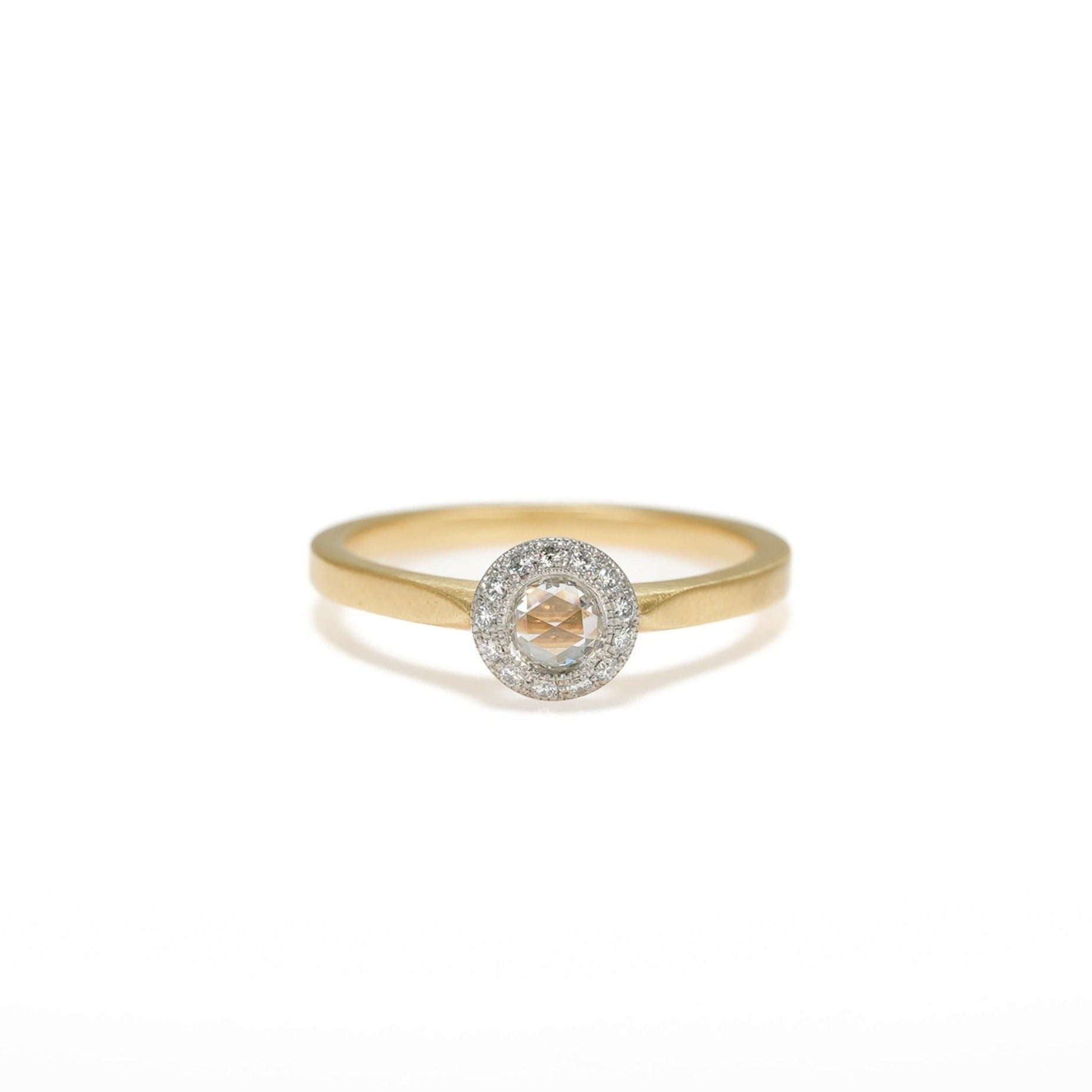 hum ハム ROSECUT DIAMOND SOLITAIRE RING [M-R17COM] リング ダイヤモンド ローズカット