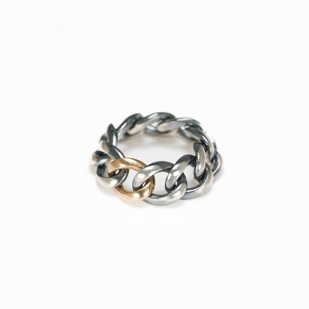 HUMETE CHAIN RING [MR-R1S-COM] リング シルバー チェーン
