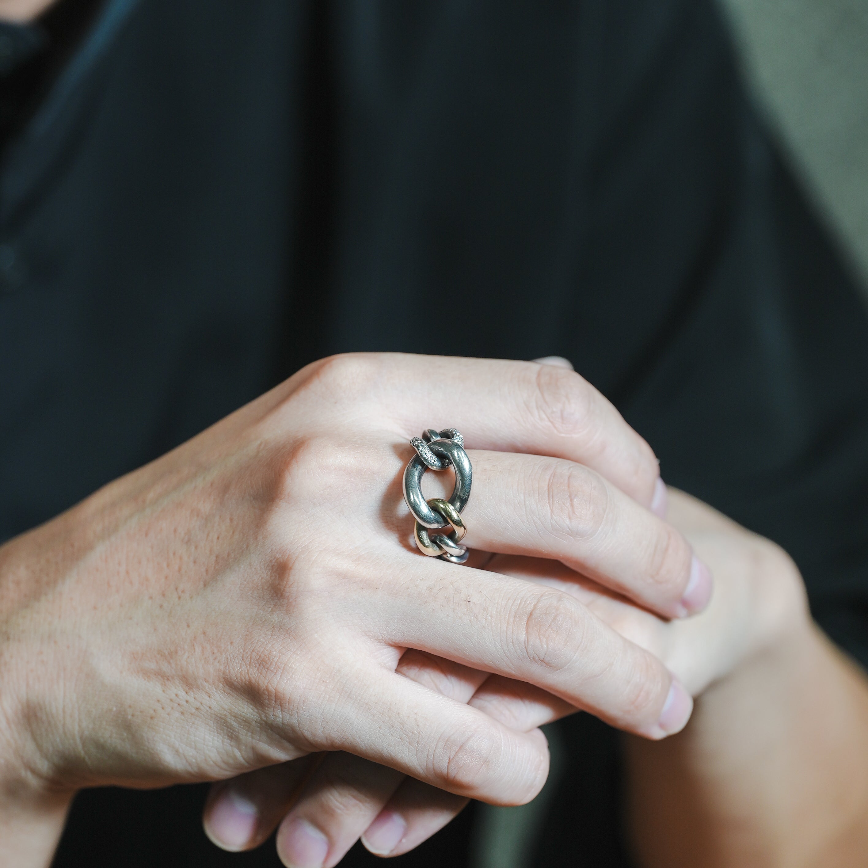 hum ハム SYMBOL EYE RING [sy-R23M] リング ゴールド