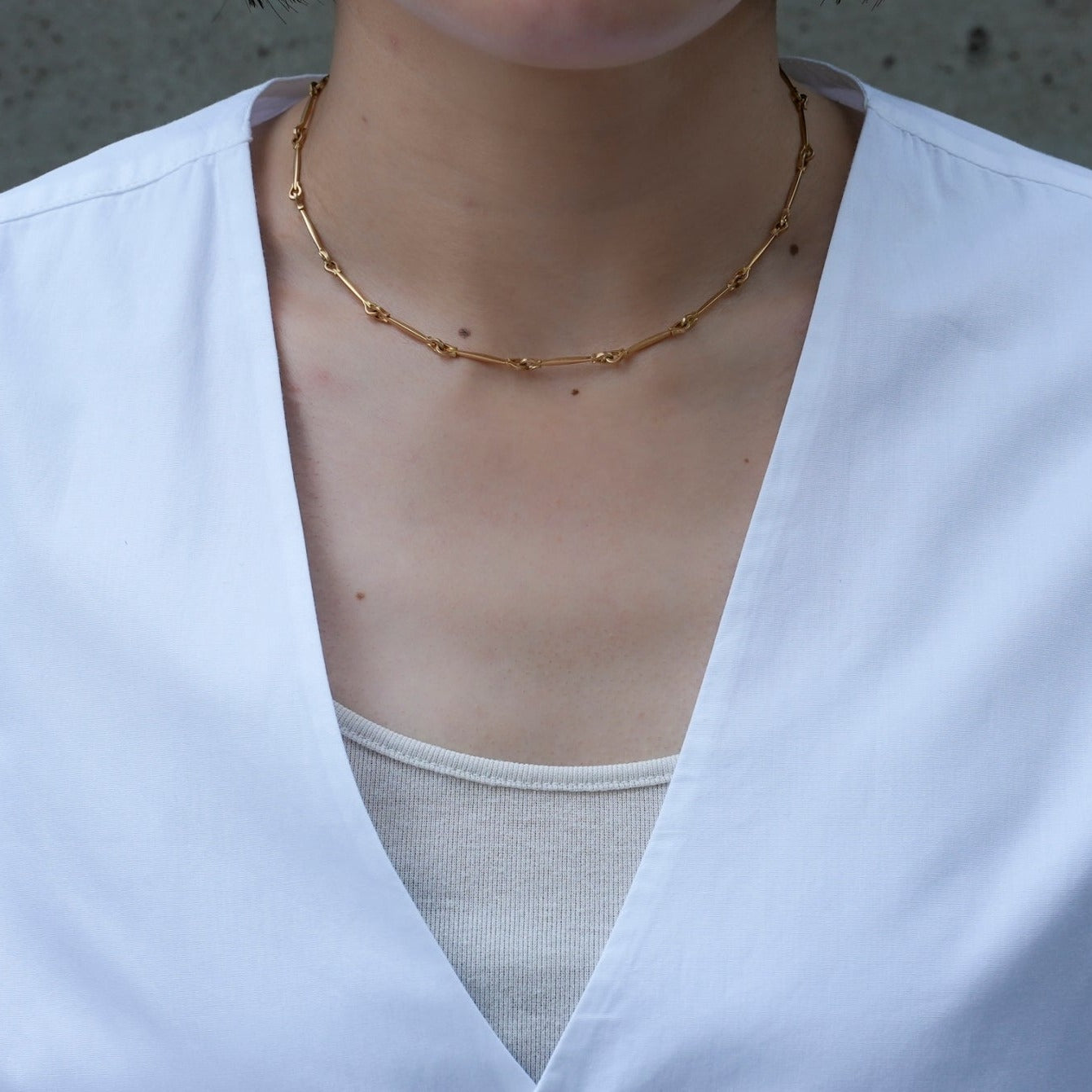 THE SYMBOL OF REFINED METAL - NECKLACE - [RF2021-N10]