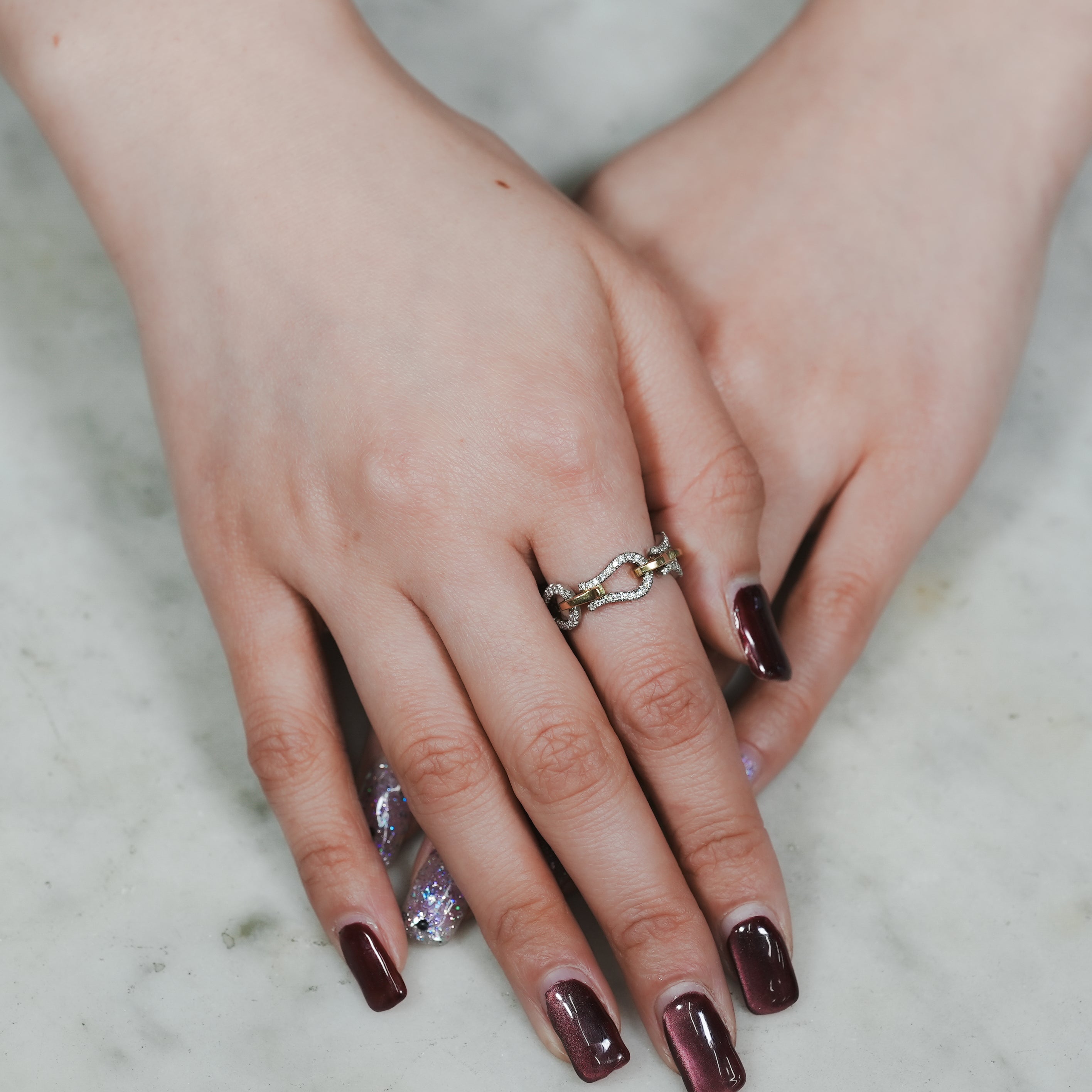 REFINE METAL COLLECTION RING [RF2025-R2]