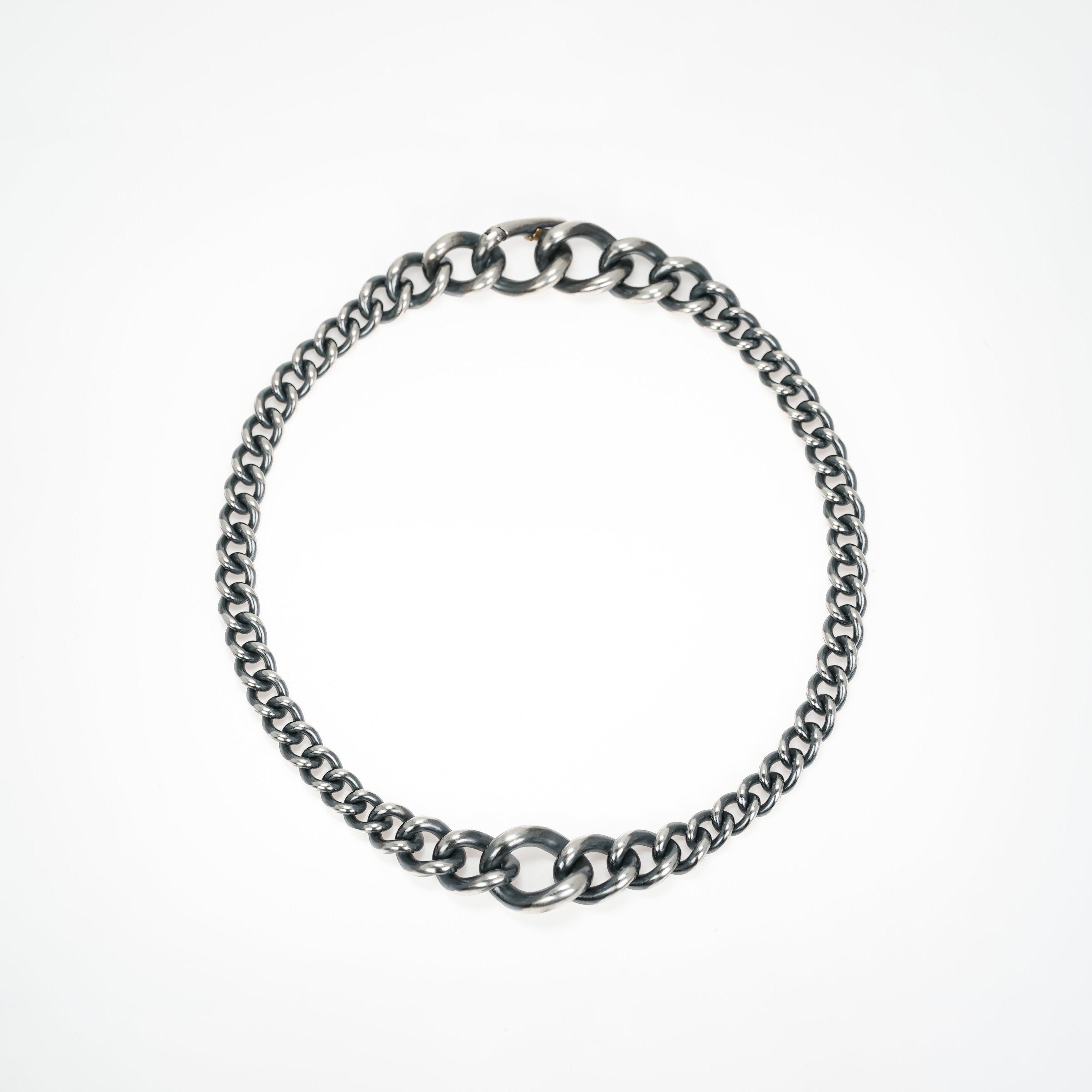 HUMETE GRADATION CHAIN NECKLACE [et-N140]