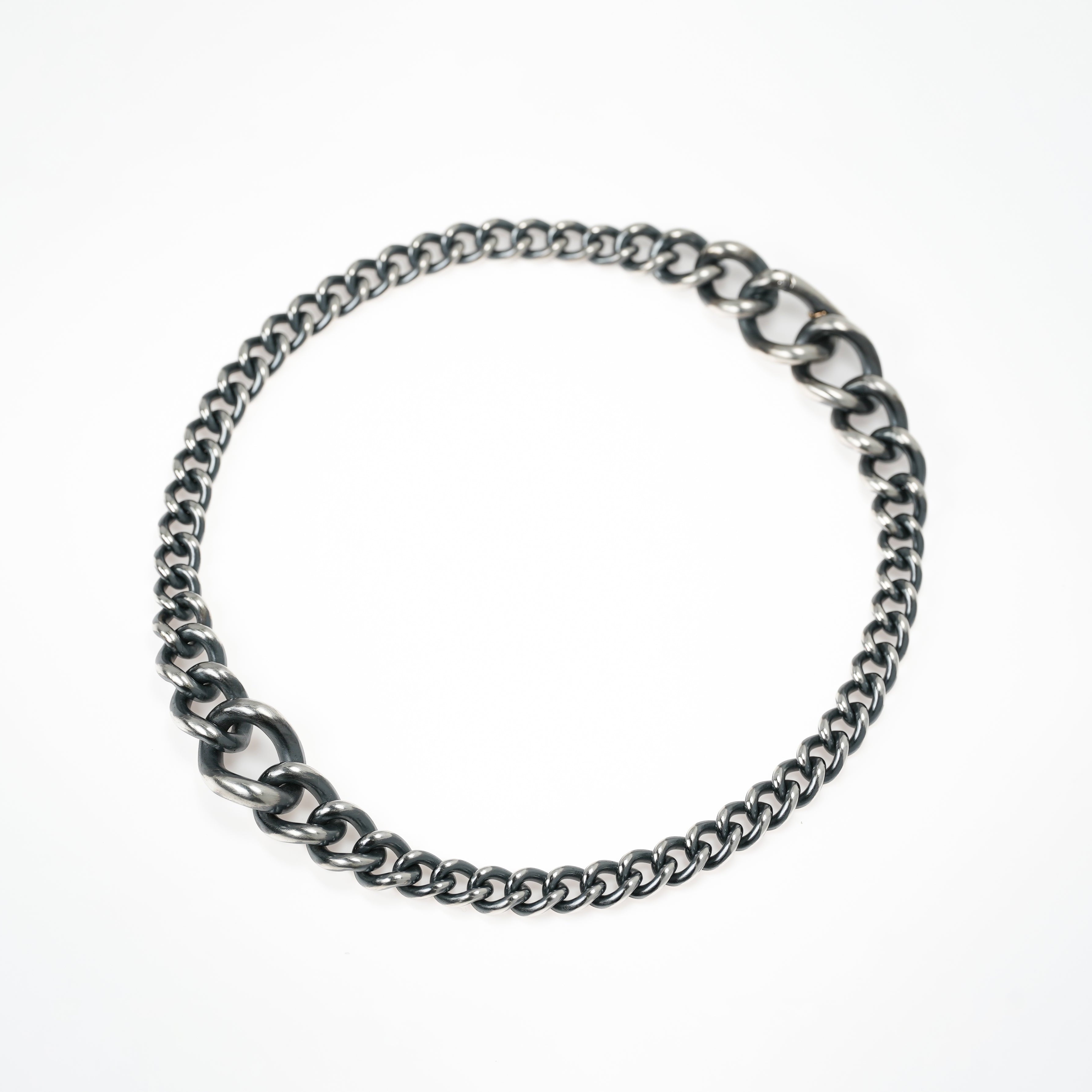 HUMETE GRADATION CHAIN NECKLACE [et-N140]