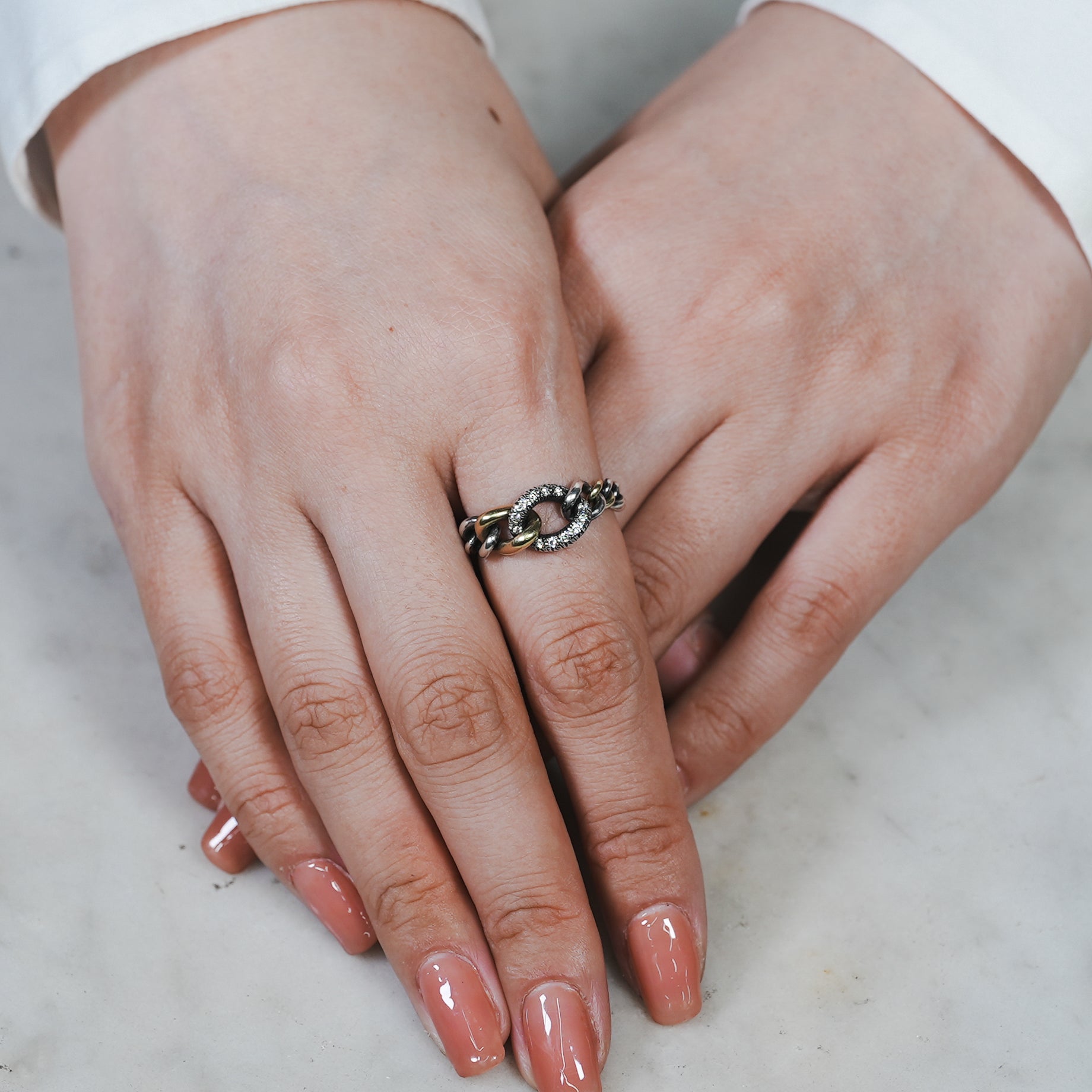 HUMETE CHAIN RING [et-R46]