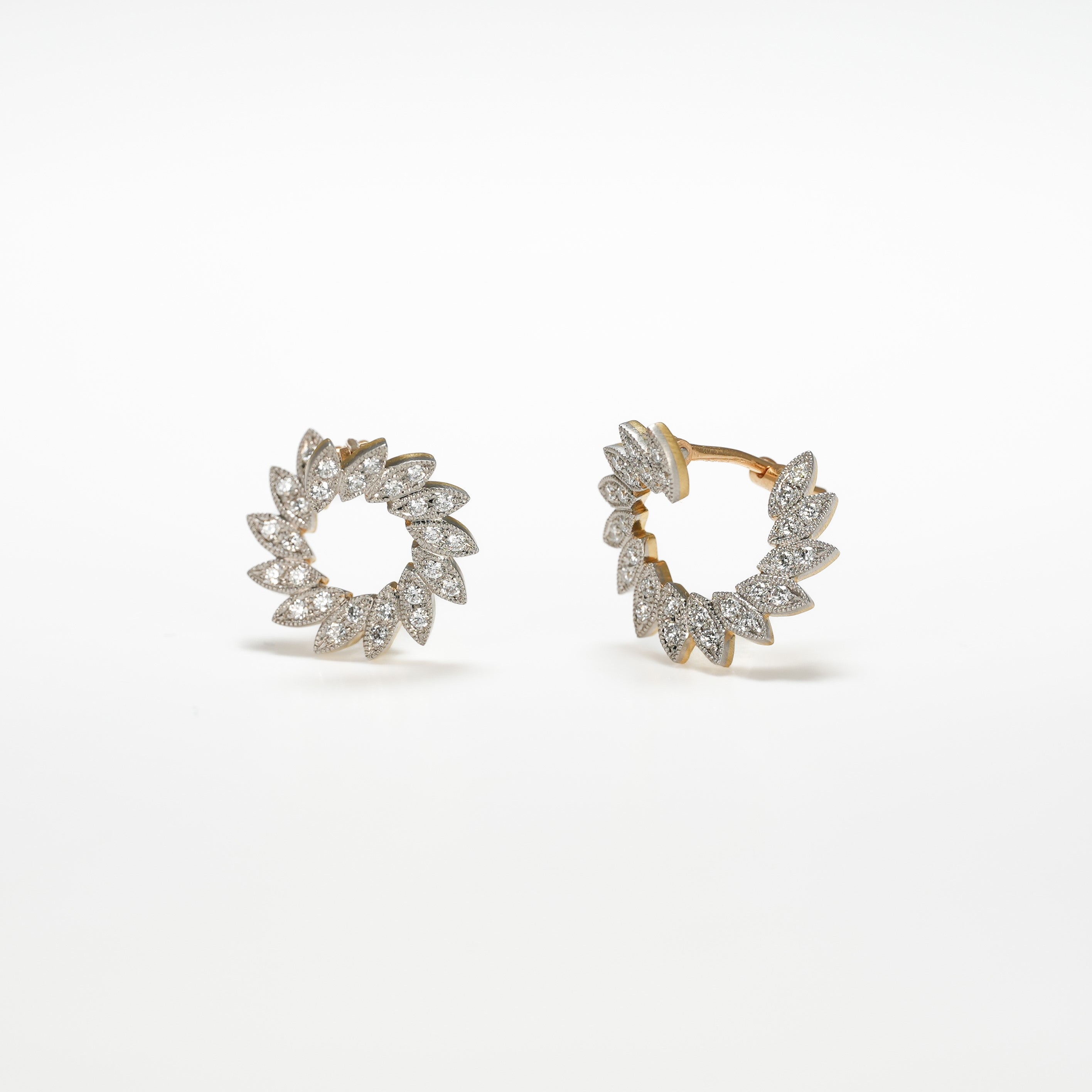 LACE COLLECTION ’GARLAND' PIERCED EARRINGS [la-P282]