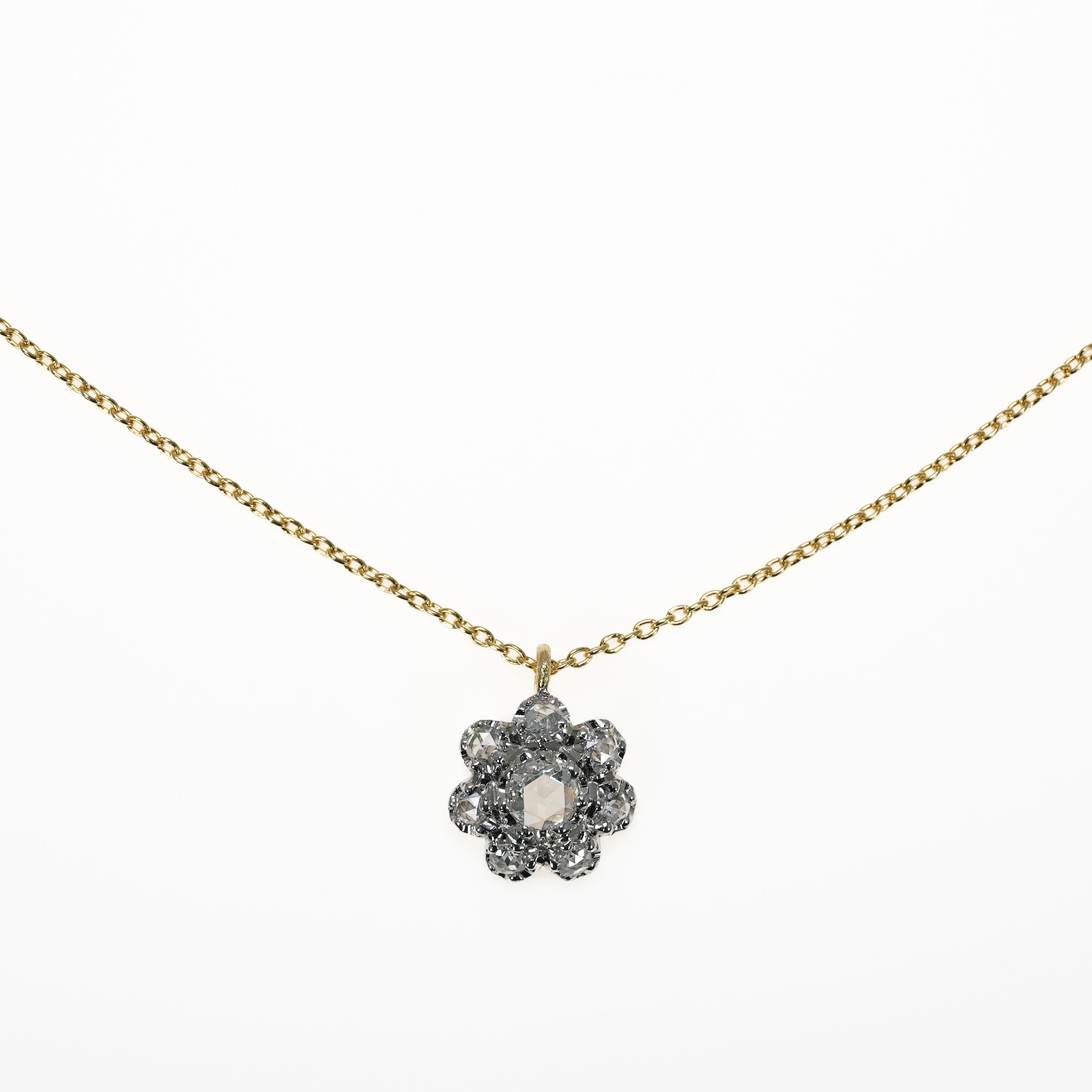 hum ハム ROSECUT DIAMOND NECKLACE [rc-N129] ネックレス ローズ