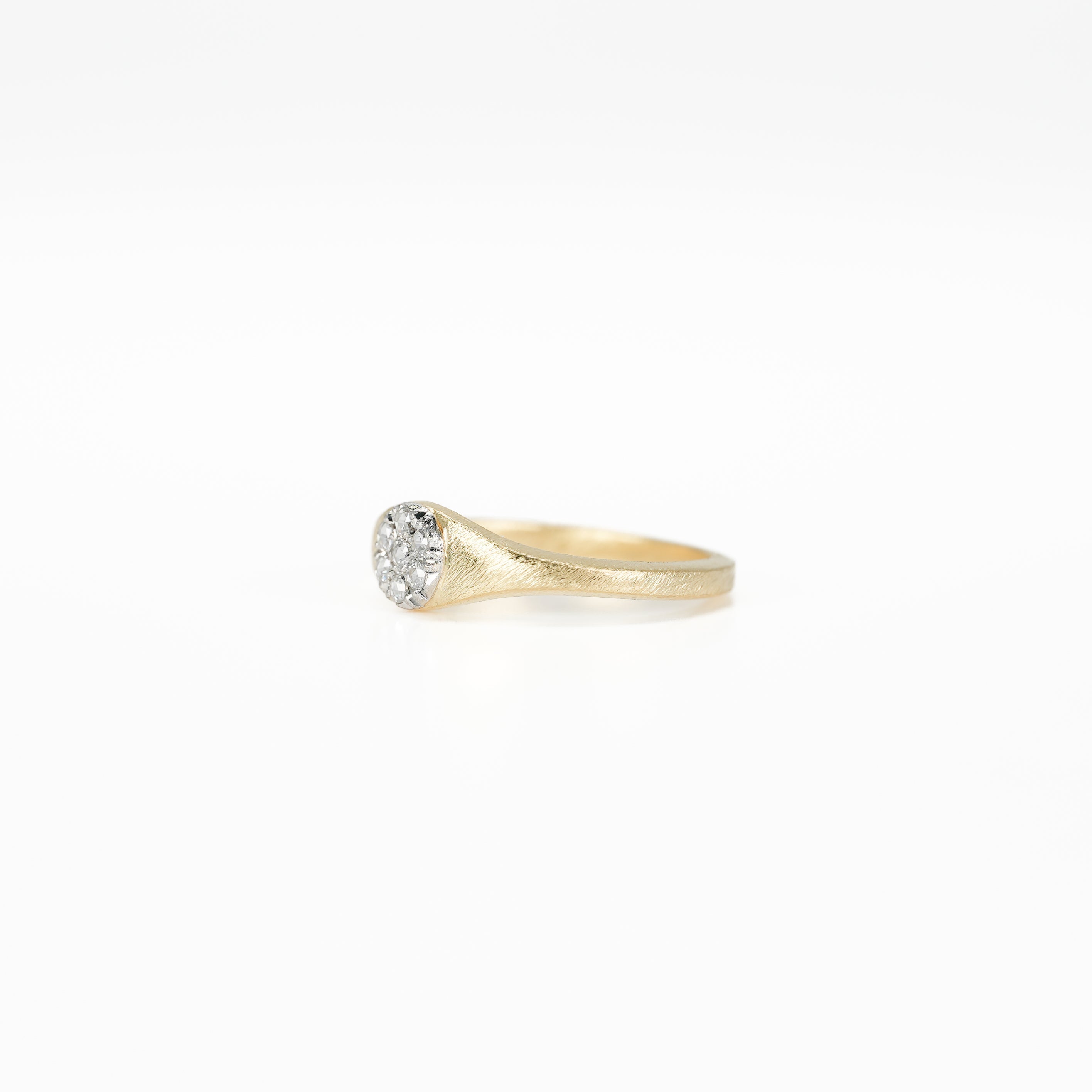 hum ハム ROSECUT DIAMOND RING [rc-R126] リング ローズカット