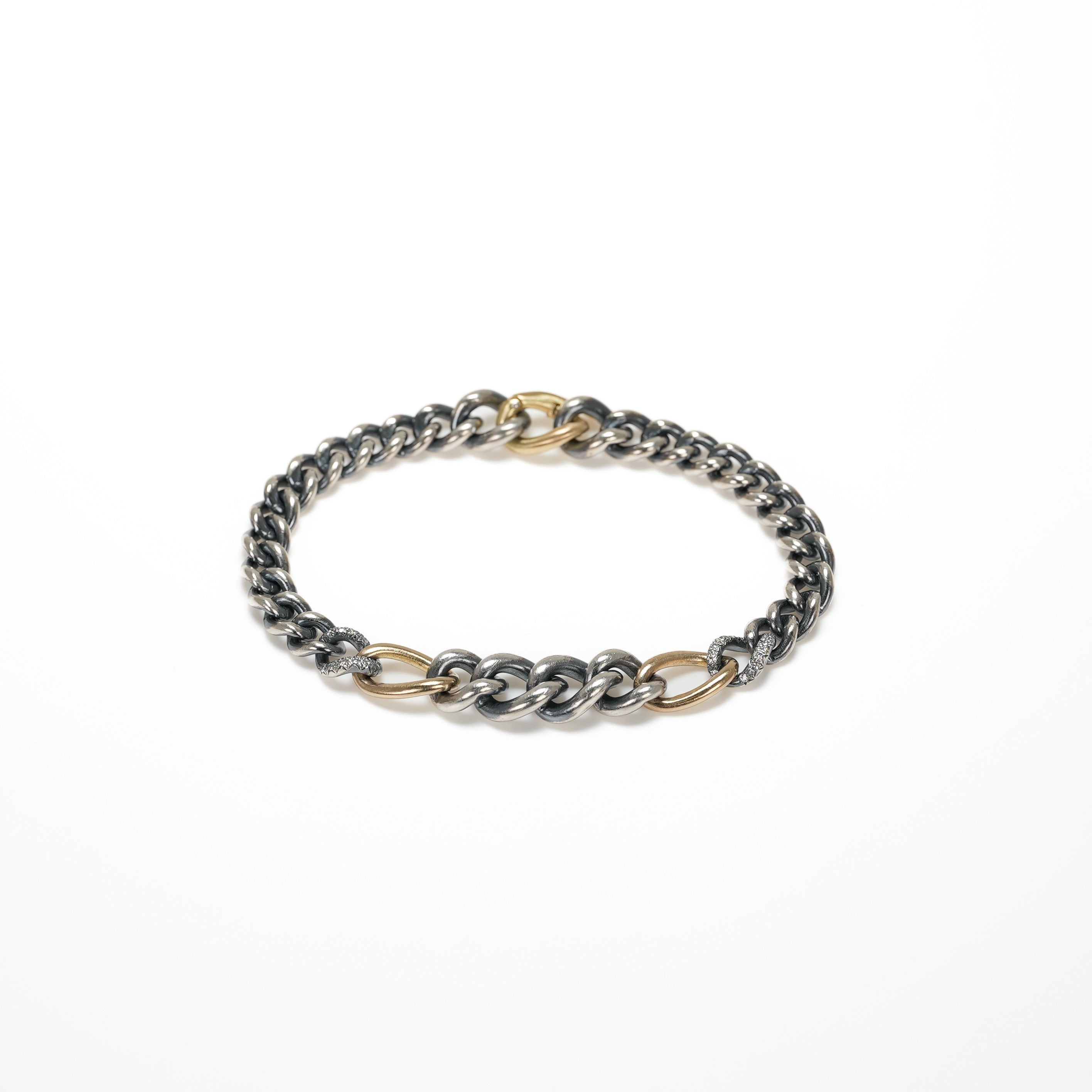 【生産停止】HUMETE GRADATION CHAIN BRACELET [et-BR130s]