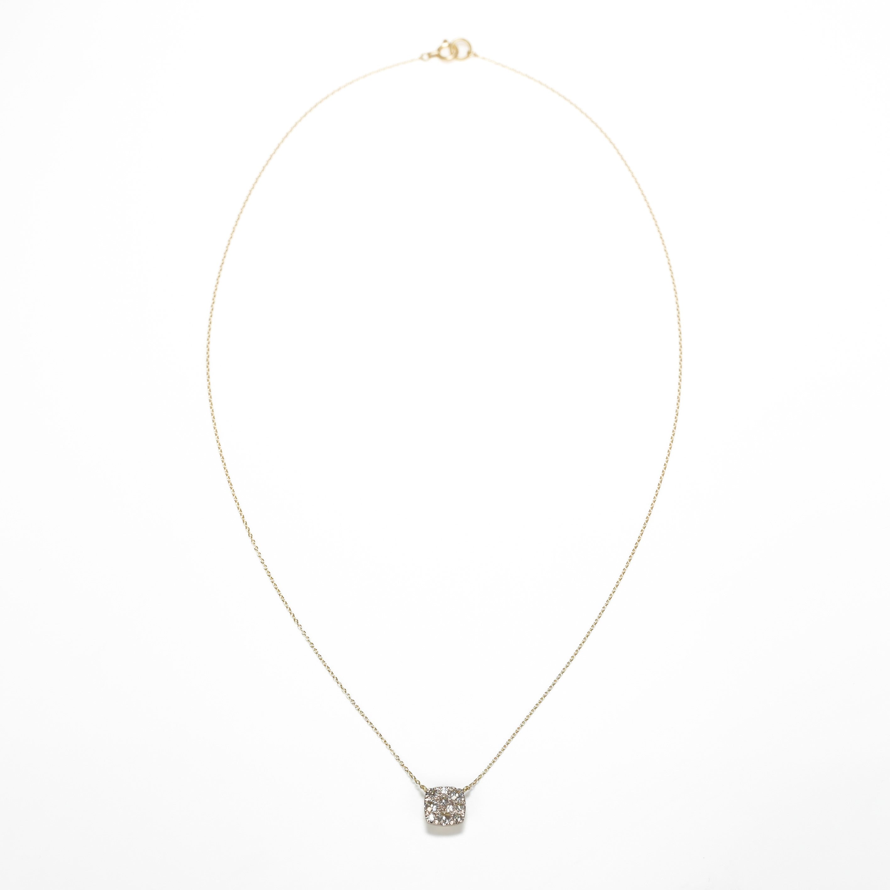 hum ハム ROSECUT DIAMOND PAVE NECKLACE rc-N101S ネックレス ローズカット ダイヤモンド パヴェ