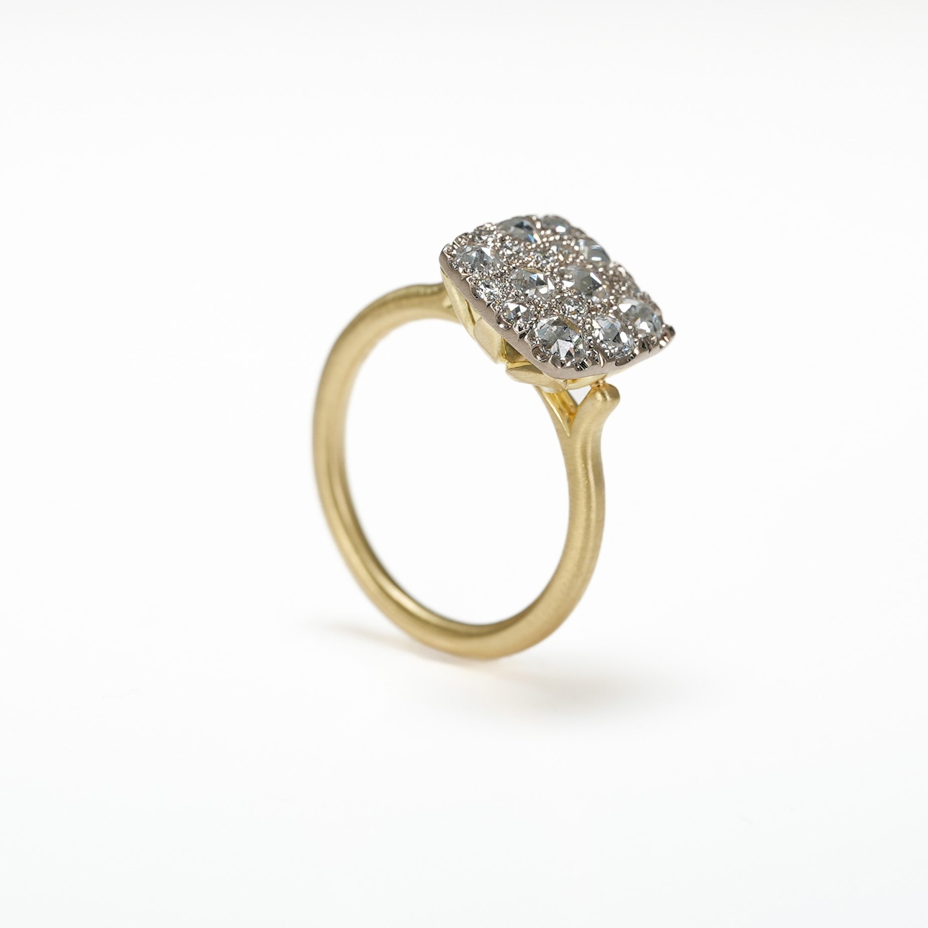 hum ハム Rosecut DIAMOND Pave Ring [rc-R100M] リング ローズカット ダイヤモンド パヴェ 19